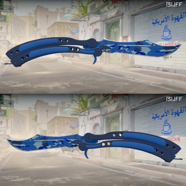 Rifa N. 1599 - 🤑Chuva Premiada 💙Butterfly | Bright Water FT 0.19