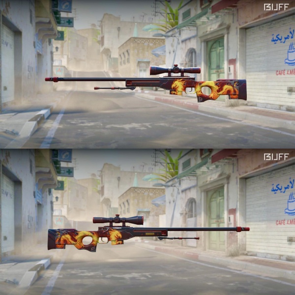 Rifa N. 1291 - ❤️AWP | Wildfire FT