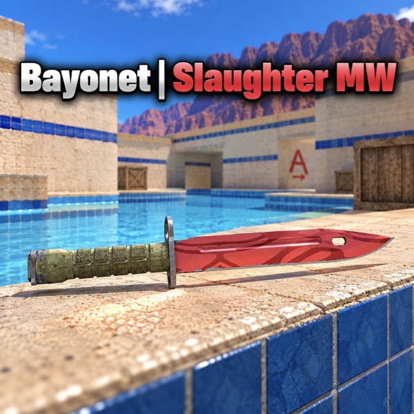 Rifa N. 1629 - ❤️Bayonet | Slaughter MW