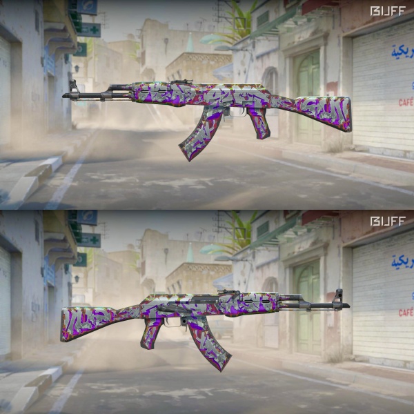 Rifa N. 270 - 💜AK-47 | Headshot FT