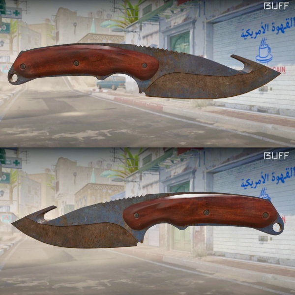 Rifa N. 260 - 🔪Gut Knife | Rust Coat BS