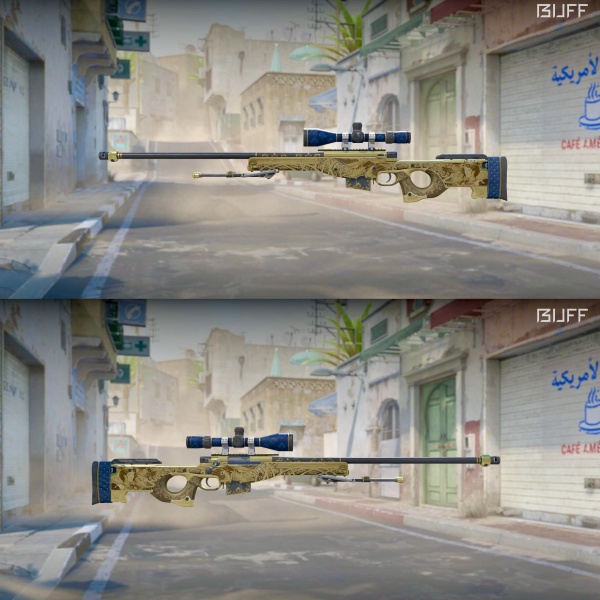 Rifa N. 528 - 💛AWP | Queen’s Gambit FT