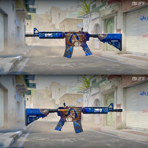 Rifa N. 588 - 💙M4a4 | The Emperor FT