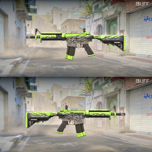 Rifa N. 820 - 💚M4a4 | Full Throttle FT