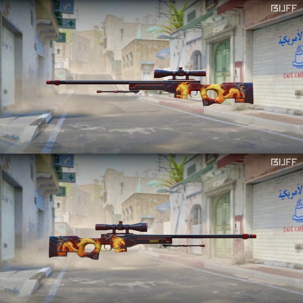 Rifa N. 1339 - ❤️AWP | Wildfire FT