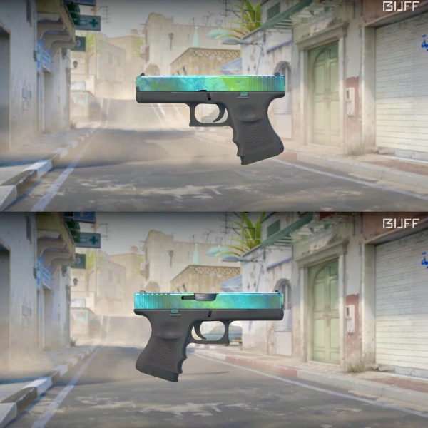 Rifa N. 507 - 💚Glock-18 | Gamma Doppler FT + 1 Cota na Chuva