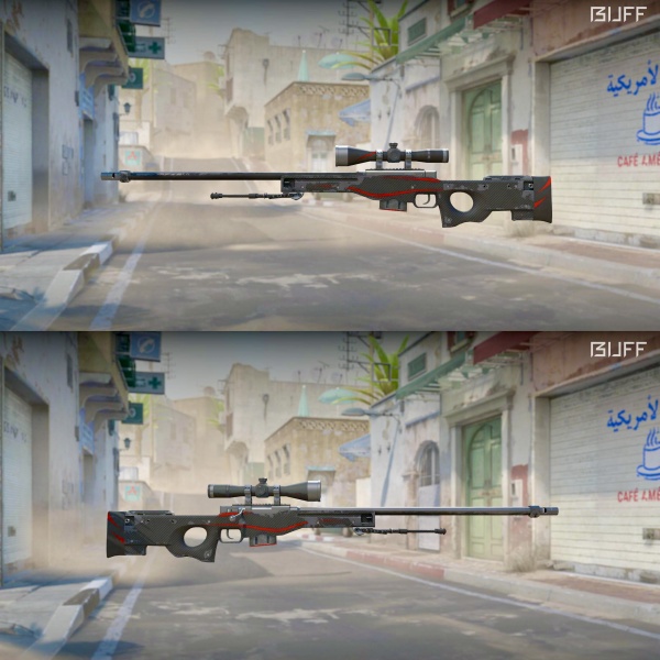 Rifa N. 1206 - ❤️AWP | Redline FT + 1 Cota Bayo doppler
