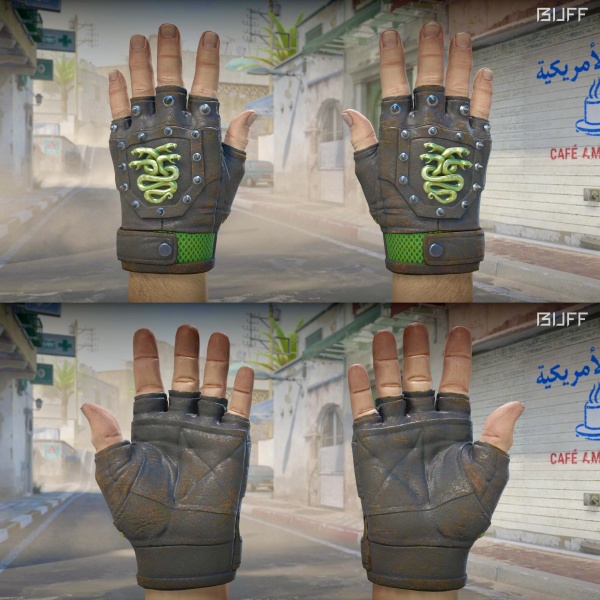 Rifa N. 1227 - 🧤Hydra Gloves | Emerald FT + 1 Cota Bayo Doppler