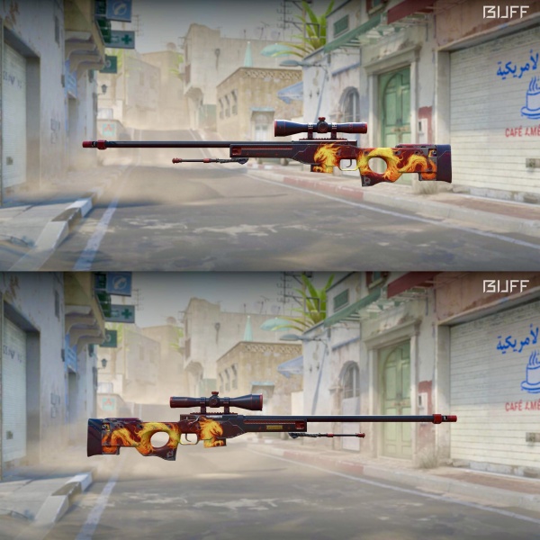 Rifa N. 1241 - ❤️AWP | Wildfire FT