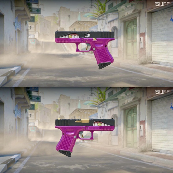 Rifa N. 1280 - 💜Glock-18 | Gold Toof MW