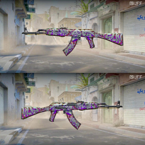 Rifa N. 1289 - 💜AK-47 | Head Shot FT