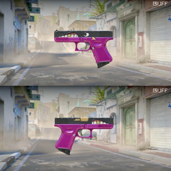 Rifa N. 1335 - 💜Glock-18 | Gold Toof FT
