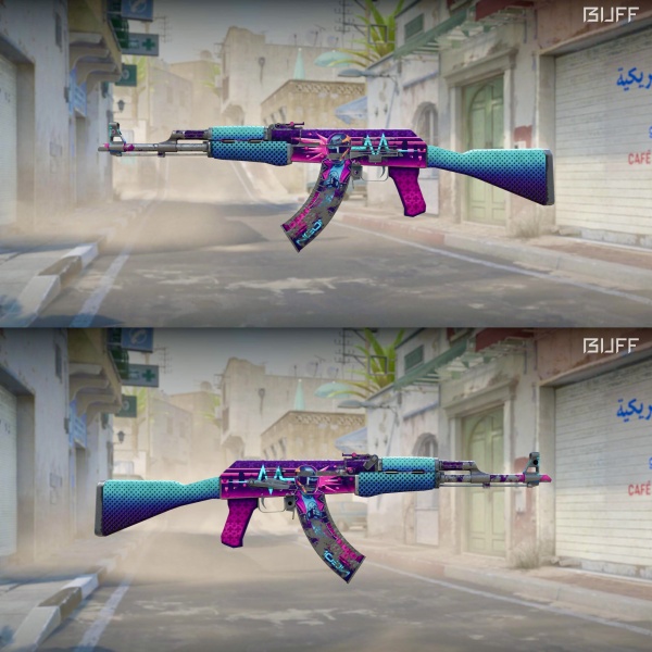 Rifa N. 243 - 💜AK-47 | Neon Rider BS