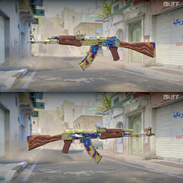 Rifa N. 1427 - 💙AK-47 | Case Hardened FT