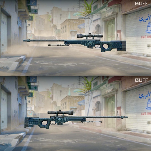 Rifa N. 1430 - 🖤AWP | Exoskeleton FT + 20 Cotas Awp Grafite