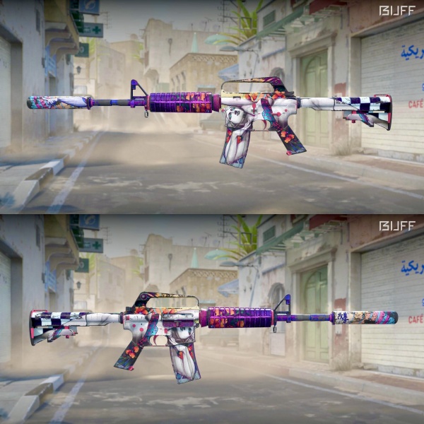 Rifa N. 1443 - 🚨10 Números! 💜M4a1-S | Vaporwave FT