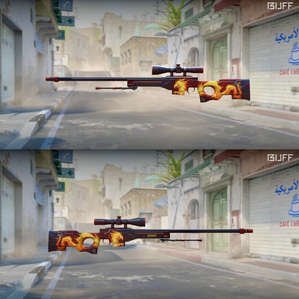 Rifa N. 1490 - ❤️AWP | Wildfire FT