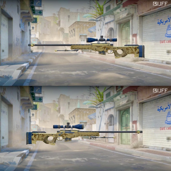 Rifa N. 1544 - 💛AWP | Queen’s Gambit FT