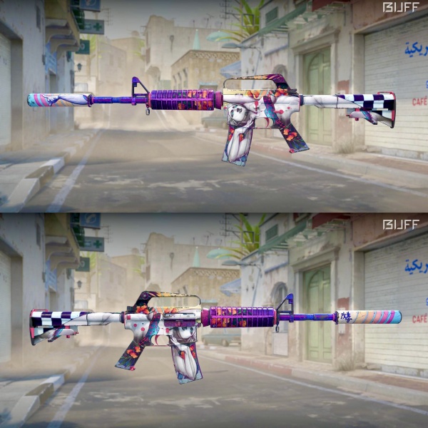 Rifa N. 1556 - 🚨10 Números! 💜M4a1-S | Vaporwave FT