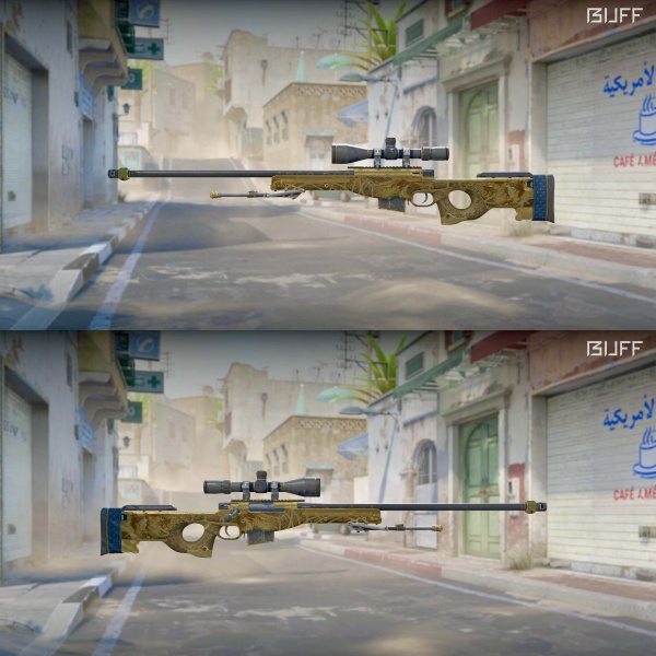 Rifa N. 1608 - 💛AWP | Queen Gambit BS