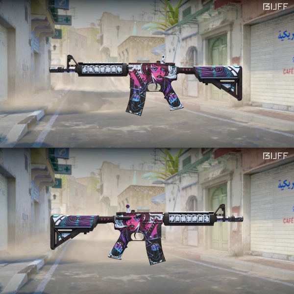 Rifa N. 234 - 💜M4a4 | Neo Noir MW