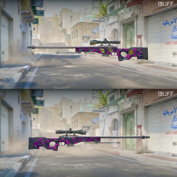 Rifa N. 251 - 💜AWP Souvenir | Pink DDPAT FT
