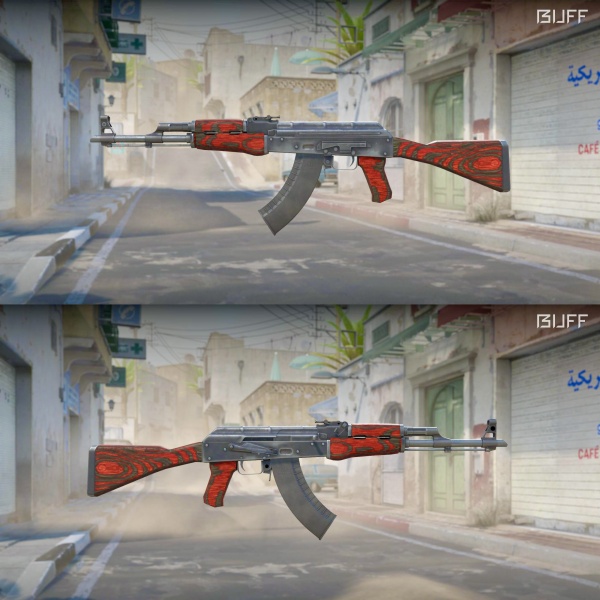 Rifa N. 281 - ❤️AK-47 | Red Laminate BS