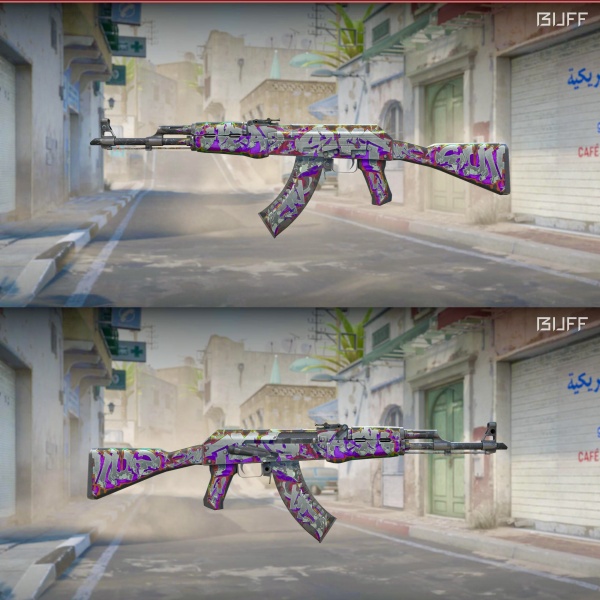 Rifa N. 308 - 💜AK-47 | Head Shot WW