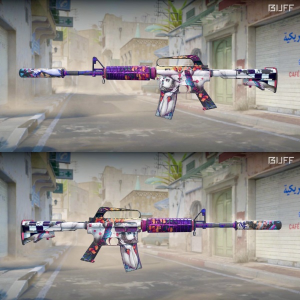 Rifa N. 345 - 💜M4a1-S | Vaporwave FT