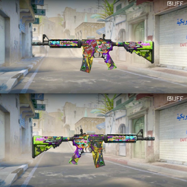 Rifa N. 351 - 💚M4a4 STT | In Living Color BS