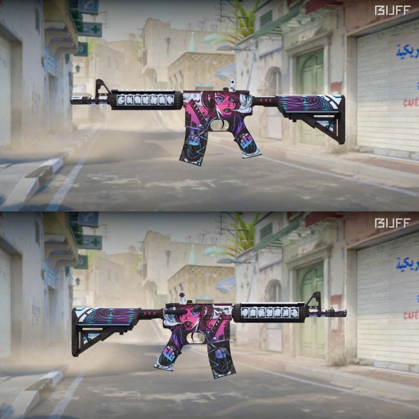 Rifa N. 380 - 💜M4a4 | Neo-Noir MW