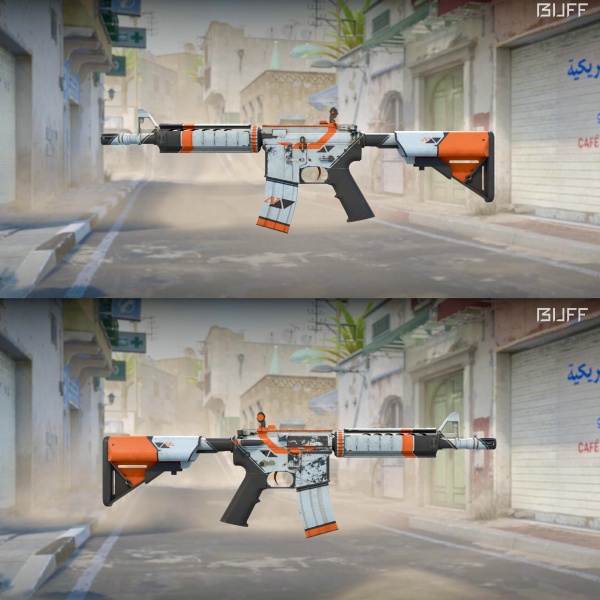 Rifa N. 389 - 🧡M4a4 | Asiimov BS