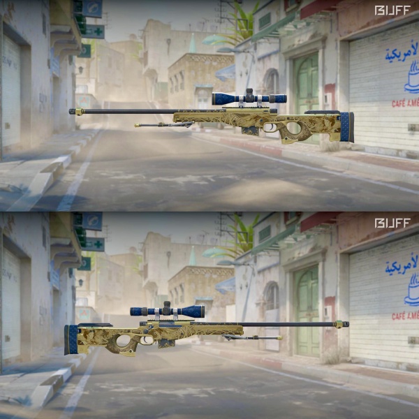 Rifa N. 393 - 💛AWP | Queen’s Gambit FT