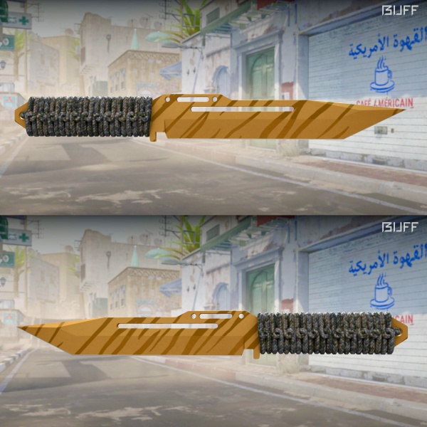 Rifa N. 394 - 🔪Paracord | Tiger Tooth FN