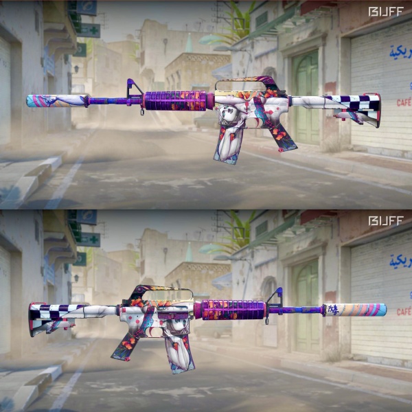 Rifa N. 404 - 💜M4a1-S | Vaporwave FT