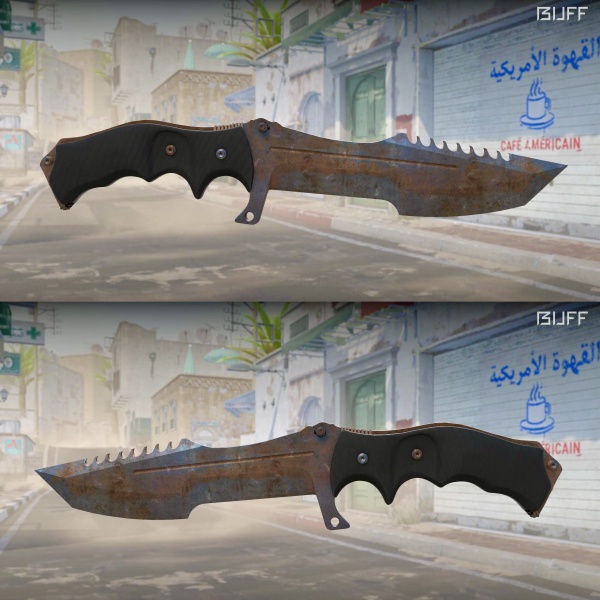 Rifa N. 412 - 🔪Huntsman | Rust Coat BS + 1 Cota na Luvas Blaze