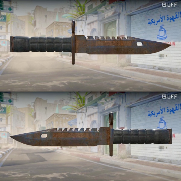 Rifa N. 422 - 😈M9 Bayonet | Rust Coat BS