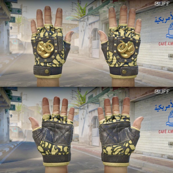Rifa N. 513 - 🧤Broken Fang Gloves | Yellow-Banded + 5 Cotas na Chuva