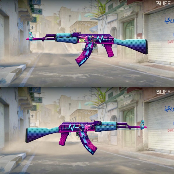 Rifa N. 538 - 💜AK-47 | Piloto Neon MW