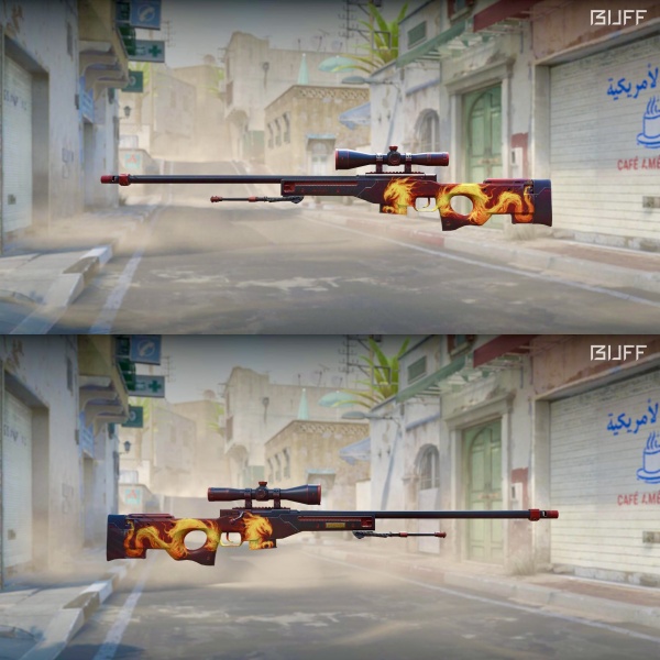Rifa N. 581 - ❤️AWP | Wildfire MW