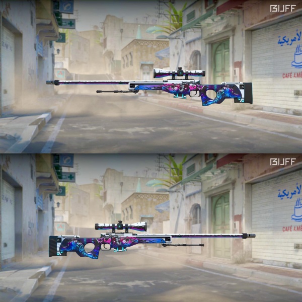 Rifa N. 600 - 💜AWP | Neo-Noir MW