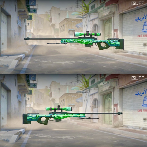 Rifa N. 632 - 🍀3x AWP | Energy Green MW