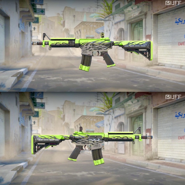 Rifa N. 633 - 💚M4a4 | Full Throttle MW