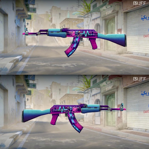 Rifa N. 705 - 💜AK-47 | Neon Rider FT
