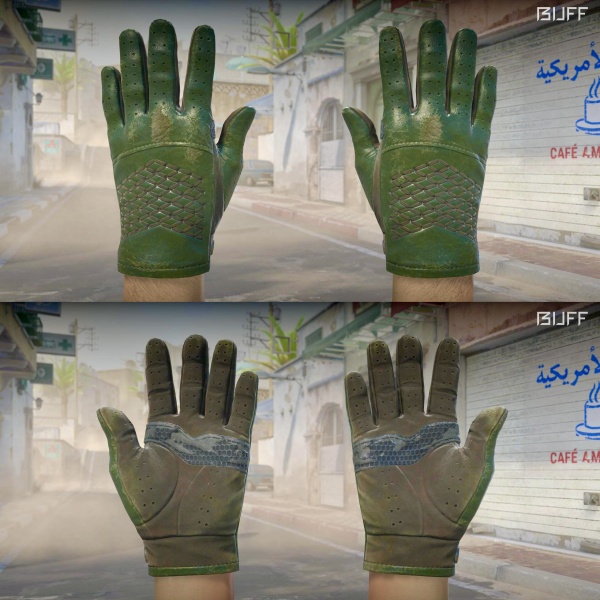Rifa N. 745 - 🧤Driver Gloves | Racing Green FT