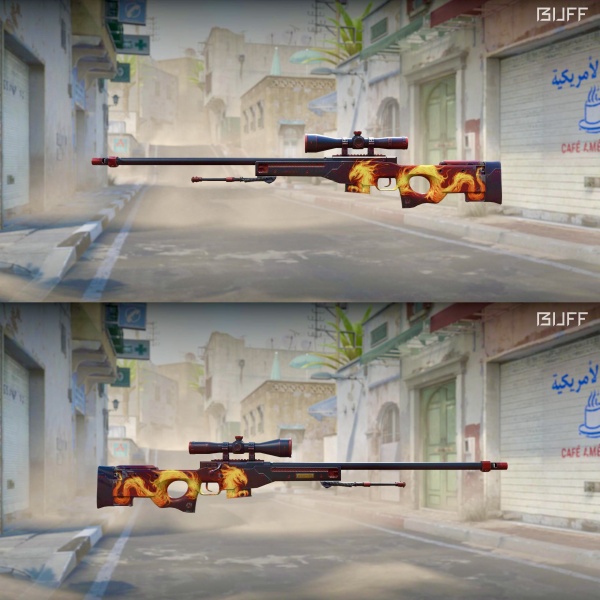 Rifa N. 773 - ❤️AWP | Wildfire FT