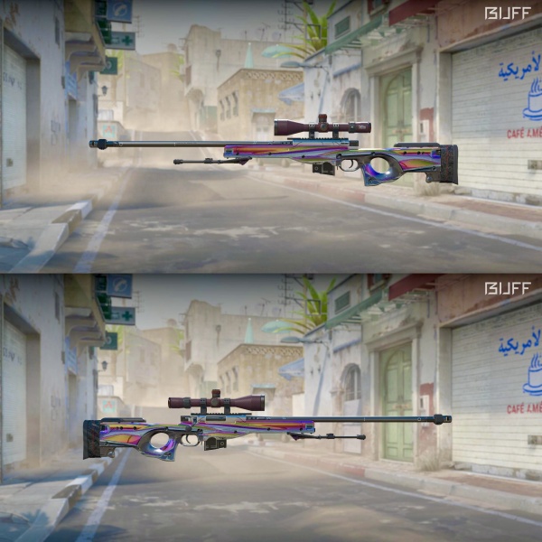 Rifa N. 834 - 🖤AWP | Chrome Cannon FN