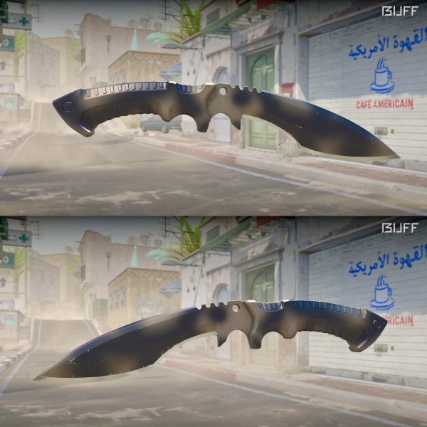 Rifa N. 887 - 🔪Kukri | Scorched MW 