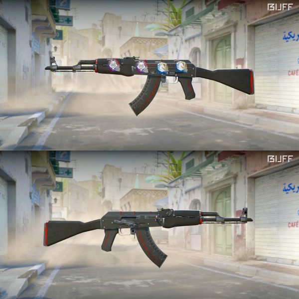 Rifa N. 891 - ❤️AK-47 | Redline FT + 10 Cotas Butt Lore