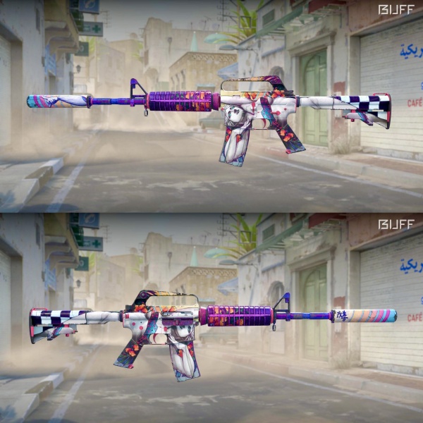 Rifa N. 907 - 💜M4a1-S | Vaporwave FT